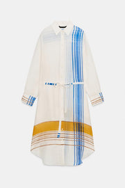 Robe chemise 100 % ramie ZW Collection