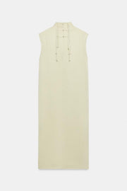 Robe satinée à brandebourgs ZW Collection