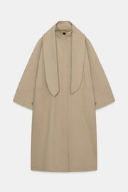 Trench oversize effet foulard ZW Collection Édition limitée