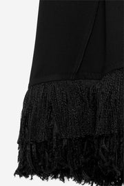 Jupe à franges asymétrique The Item