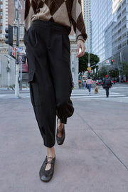 Pantalon carotte cargo