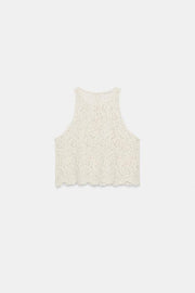 Top court au crochet
