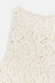Top court au crochet