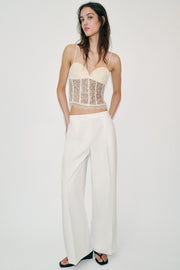 Top corset à sequins