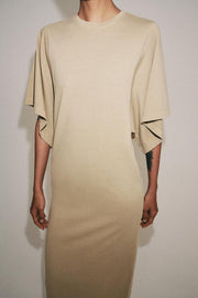 Robe midi en coton