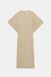 Robe midi en coton