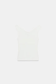 T-shirt à épaules dégagées