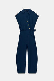 Combinaison longue avec ceinture