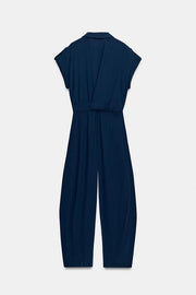Combinaison longue avec ceinture