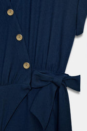 Combinaison longue avec ceinture