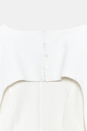 Robe courte avec ceinture