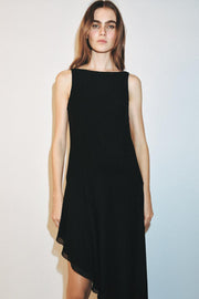 Robe midi asymétrique