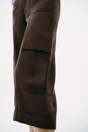 Pantalon cargo capri