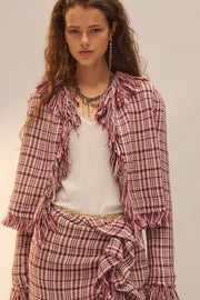 Veste structurée à franges Édition limitée