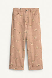 Pantalon imprimé à fleurs Édition limitée