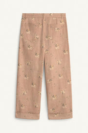 Pantalon imprimé à fleurs Édition limitée
