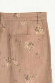 Pantalon imprimé à fleurs Édition limitée