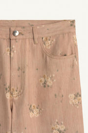 Pantalon imprimé à fleurs Édition limitée