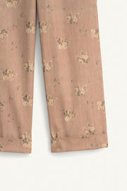Pantalon imprimé à fleurs Édition limitée