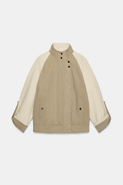 Blouson contrasté matelassé