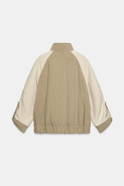 Blouson contrasté matelassé