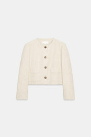 Blazer en tissu texturé
