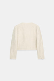 Blazer en tissu texturé