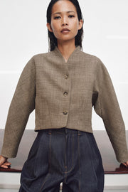 Veste courte en laine ZW Collection