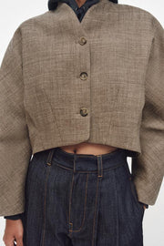 Veste courte en laine ZW Collection