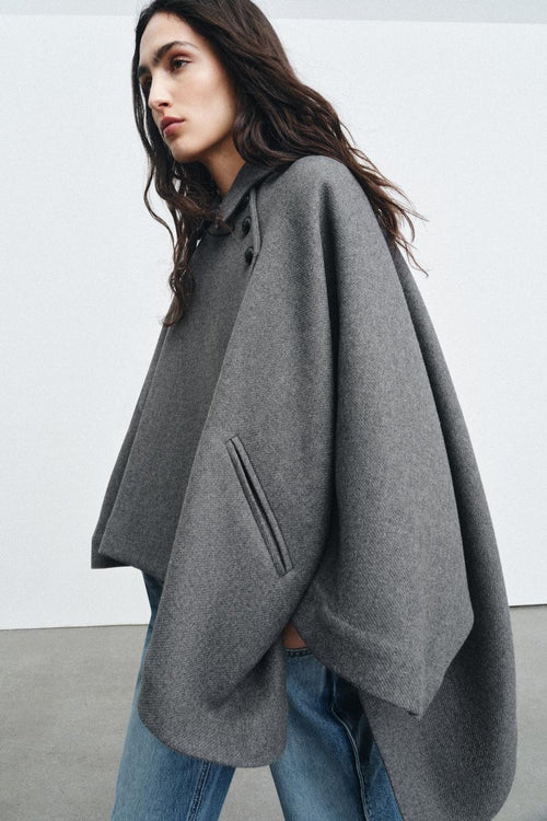 Cape en laine ZW Collection Édition limitée