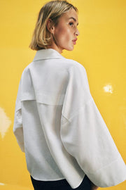 Chemise en lin à manches larges