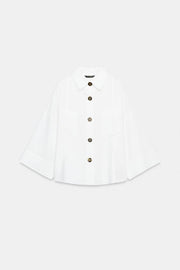 Chemise en lin à manches larges