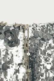 Robe tunique en jacquard à sequins Marisa Berenson x