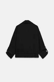 Veste safari à manches retroussées