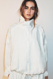 Veste à col montant