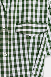 Robe chemise à carreaux vichy ZW Collection