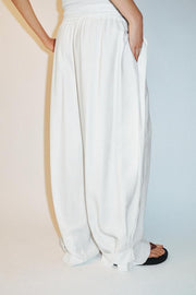Pantalon fluide à bas réglable