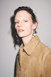 Veste 100 % cuir suédé ZW Collection Édition limitée
