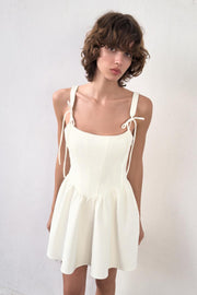Robe corset à volume