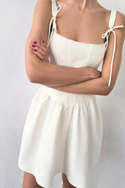 Robe corset à volume