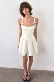 Robe corset à volume