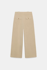 Pantalon coupe barrel ample