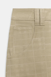 Jupe-culotte à carreaux