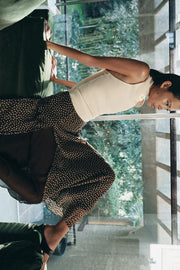 Jupe asymétrique à pois ZW Collection