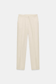 Pantalon slim en lin