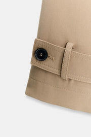 Blouson trench avec ceinture