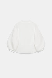 Chemise à manches bouffantes en lin