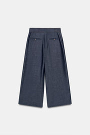 Pantalon-culotte avec passant