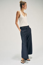 Pantalon-culotte avec passant