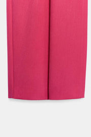 Pantalon large à plis